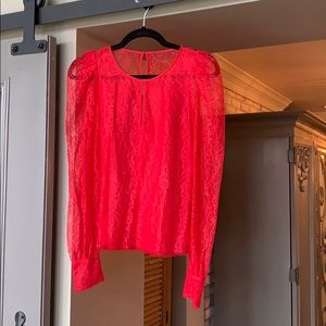 BCBG size small lace blouse